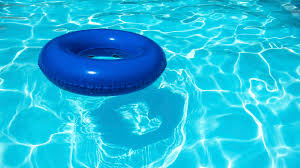 Image: Pool with floating ring